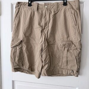 Nautica jeans co cargo cotton khaki shorts 38